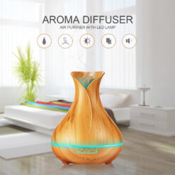 Creative Ultrasonic LED Lights Aroma Diffuser Humidifier