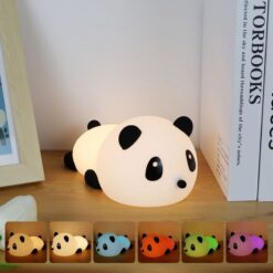 Intelligent Panda-shaped LED Pat Night Light Lamp