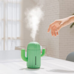 Wireless Cactus Shape USB Rechargeable Humidifier