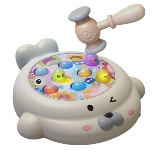Electric Children's Pounding Music Ground Mouse Toy