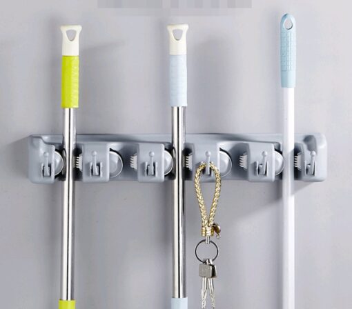 Multi-function Bathroom Mop Hook Rack Hanger