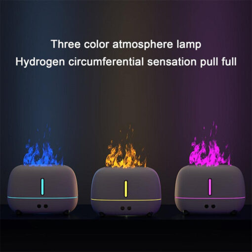 Flame Aroma USB Essential Oil Diffuser Humidifier