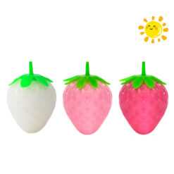 Simulated Colorful Strawberry Squeezing Vent Toy