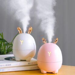 Cartoon Deer Rabbit USB LED Luminous Humidifier