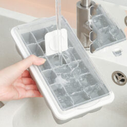 Silicone Transparent Ice Cube Mold Maker Tray