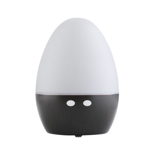 Wood Grain Colorful LED Light Aromatherapy Humidifier. 35db silent humidification, let you have a comfortable sleep, and will not disturb your sleep.