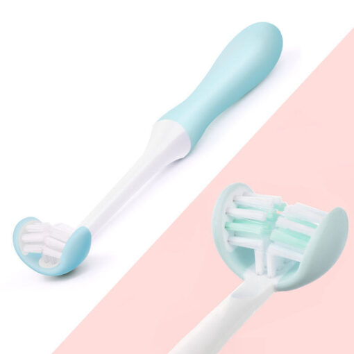 Children's U Shaped Three Sided Soft Toothbrush