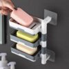 Multifunctional Wall-mounted Drainable Soap Holder