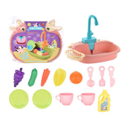 Electric Dishwasher Water Basin Play House Kitchen Toy