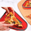 Collapsible Silicone Adjustable Triangular Pizza Box