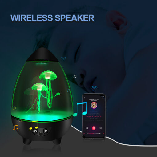 Creative Jellyfish USB Powered Small Night Light Lamp
