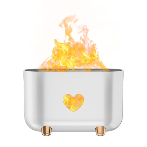 Creative Aromatherapy Flame Love Simulation Humidifier