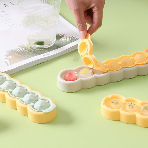 Creative Caterpillar Design Ice Balls Mold Maker
