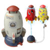 Outdoor Rocket Water Pressure Launcher Sprinkler Toy