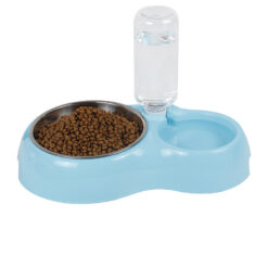 Automatic Pet Water Basin Drinking Food Feeder Bowl