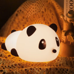 Intelligent Panda-shaped LED Pat Night Light Lamp