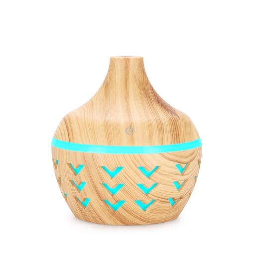 Wood Grain Mini USB Plug‑in Aromatherapy Humidifier