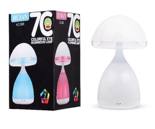 Cute Dimming Rechargeable Bedside Mushroom Lamp
