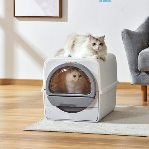 Semi-automatic Deodorization Cat Litter Basin