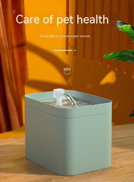 Ultra-quiet Adjustable Pet Water Filter Fountain Dispenser