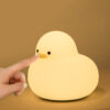 Silicone USB Rechargeable Dimmable Duck Shape Lamp