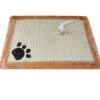 Interactive Foldable Cat Claws Scratching Board Mat