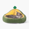 Removable Cute Avocado Pet Litter Cushion Bed