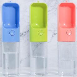 Silicone Leak-proof Pet Outdoor Water Bottle Cup