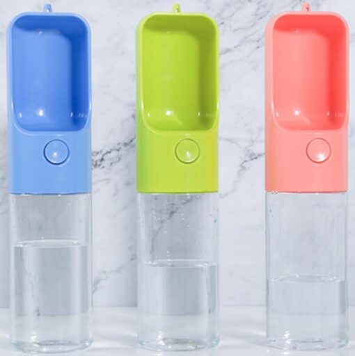 Silicone Leak-proof Pet Outdoor Water Bottle Cup