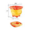 Multifunctional Folding Beach Bucket Play Water Toy