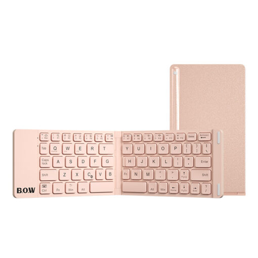 Portable Wireless Folding Bluetooth Keyboard Mouse