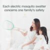 Electric Rechargeable Mosquito Zapper Racket Swatter