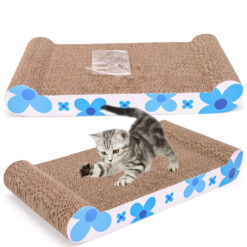 Interactive Corrugated Paper Cat Scratching Board Toy