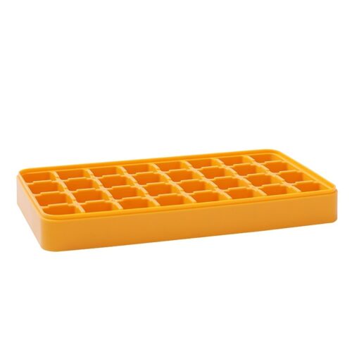 Large Capacity Silicone Ice Cube Mold Tray Box