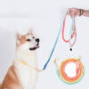 Comfortable Soft Cotton Handle Pet Traction Rope
