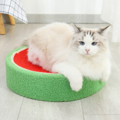 Multifunctional Round Cat Scratching Board Nest