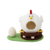 Cute Chick Cat Litter Cat House Turntable Ball Toys