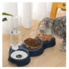 Automatic Pet Double Drinking Water Feeder Bowl