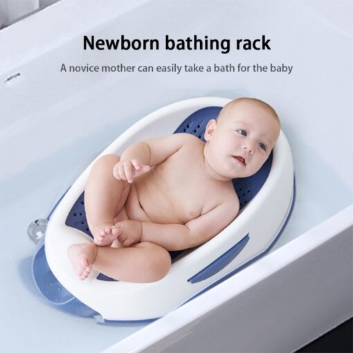 Creative Anti-slip Baby Bath Lying Rack Stand