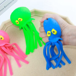 Creative Funny Octopus Shape Squeezing Bath Toy