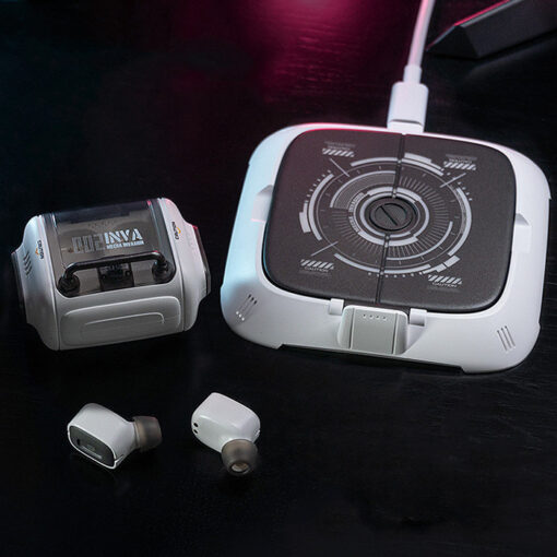 Mechanical Space Capsule Noise Reduction Bluetooth Headset