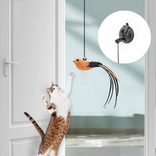 Interactive Telescopic Hanging String Cat Teaser Toy