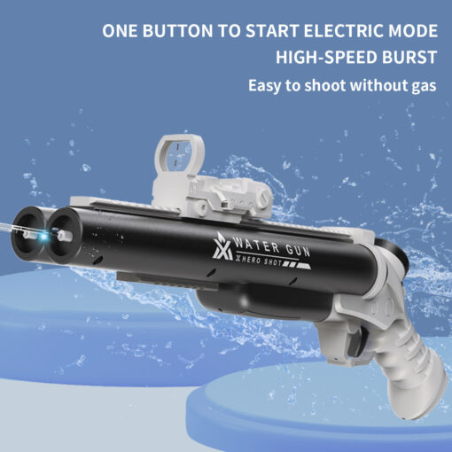 Electric Automatic Double-shot Water Gun Glock Toy