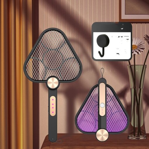 USB Rechargeable Electric Mosquito Racket Swatter