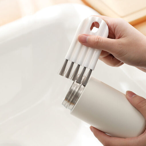 Bendable Household Kitchen Cleaning Cup Cover Brush