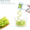 Portable Kitchen Serrated Blade Cherry Tomatoes Slicer