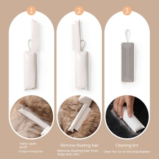 Pet Comb Grooming Massage Hair Removal Brush