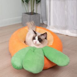 Comfortable Soft Cute Carrot Shape Cat Litter