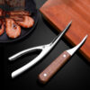Stainless Steel Kitchen Shrimp Knife Cleaning Peeler