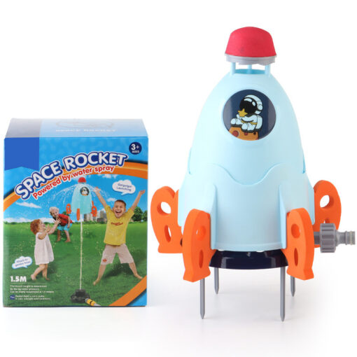 Durable Water Pressure Lift-off Rocket Sprinkler Toy